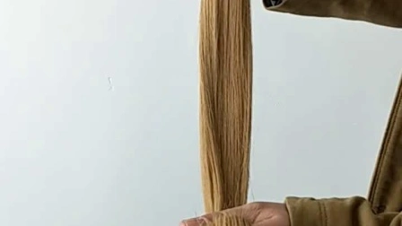 Vorgebundene UVI-Haarverlängerung mit flacher Spitze, 1 g, Kaltfusionshaar mit Stabspitze, 100 % jungfräuliches Nagelhaut-Remy-Keratin-Echthaar